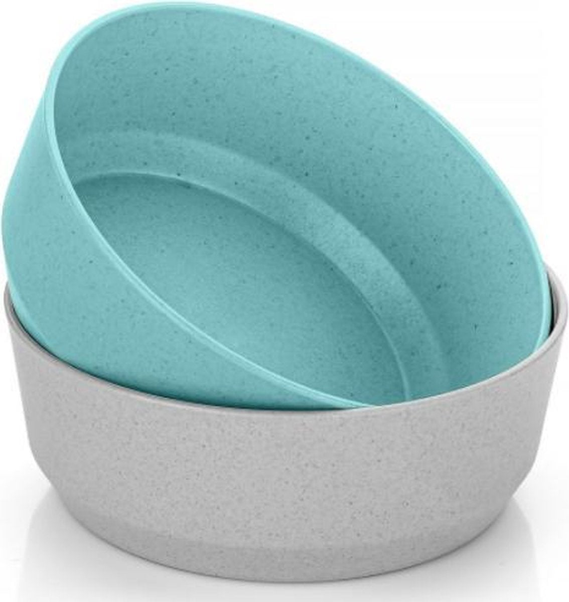 Baby schaaltjes of bakjes van Reer blauw grijs 2 stuks