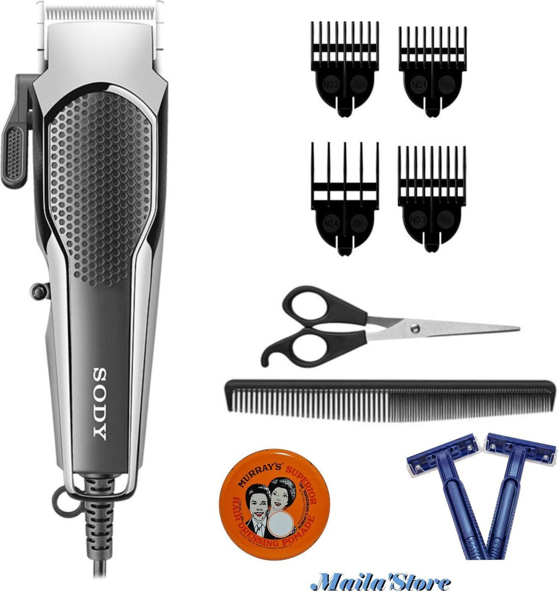 Tondeuse Set - incl. gifts - Tondeuse voor Mannen