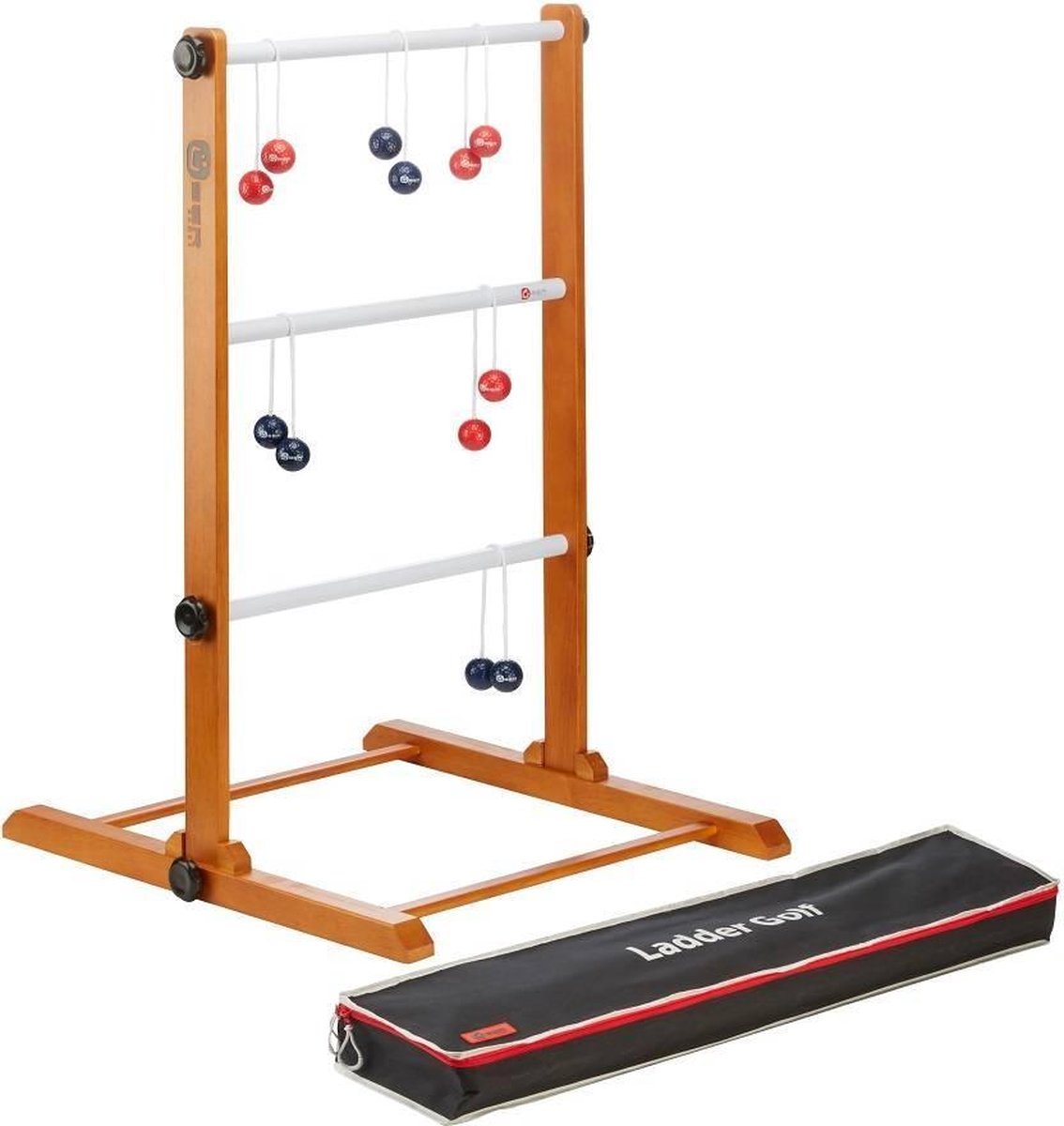 Laddergolf Set - Rode & Gele bolas - uit de USA