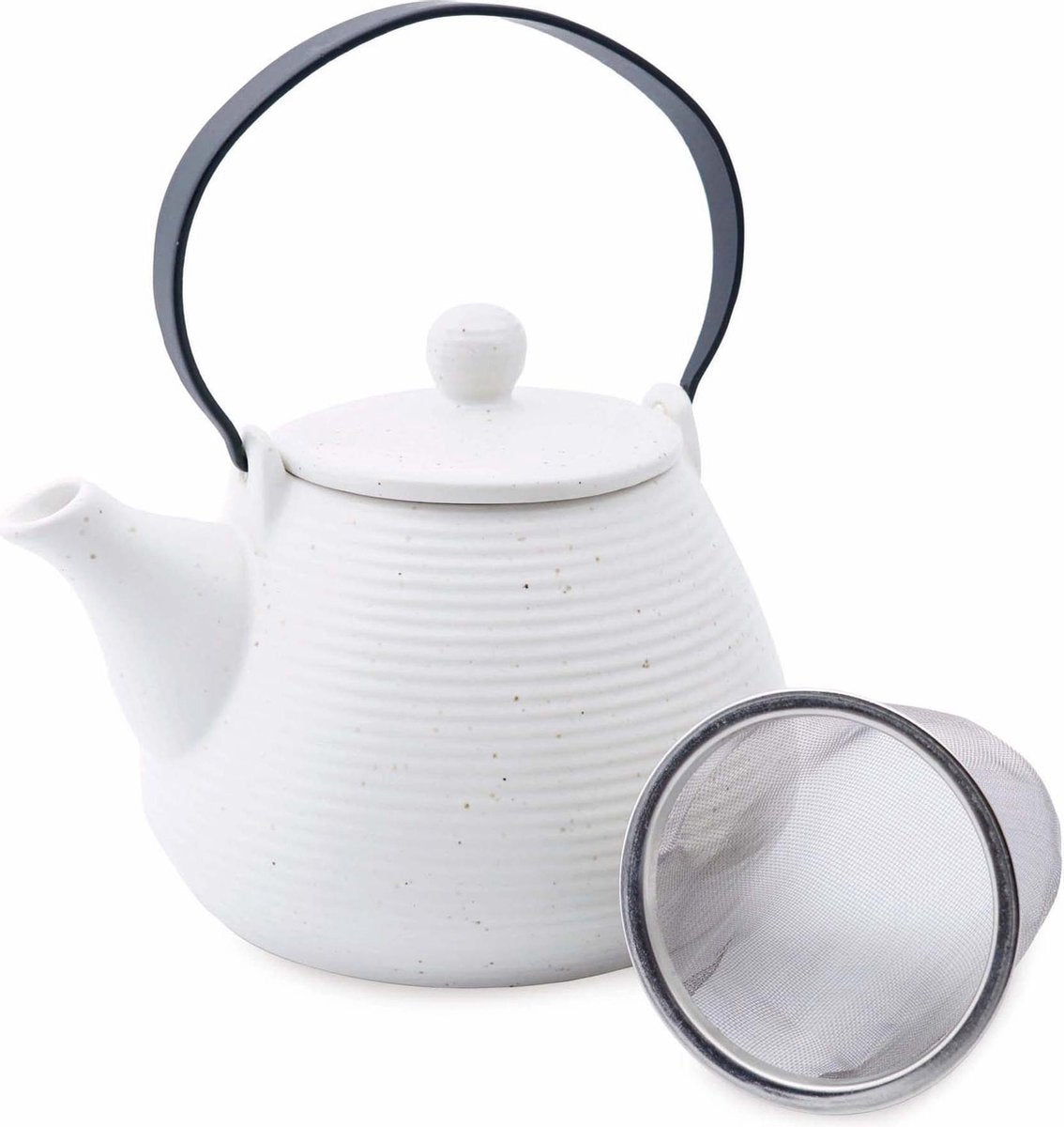 Theepot - Theepot Wannabe White - Theepot Keramiek 650 ml