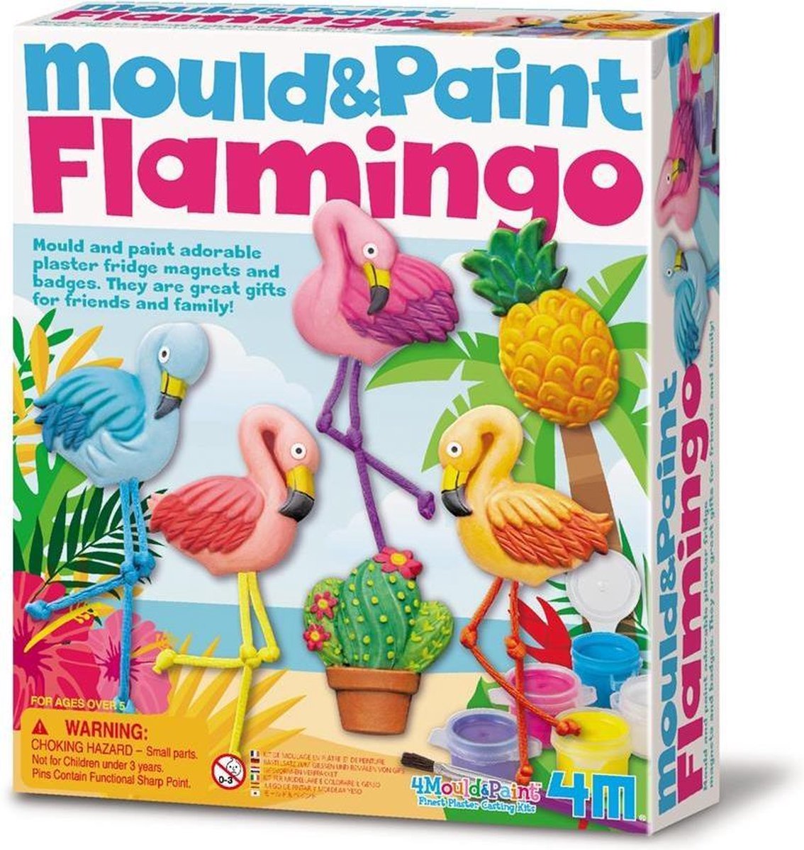 4m Zelf Flamingo Magneetjes Maken Met Gips