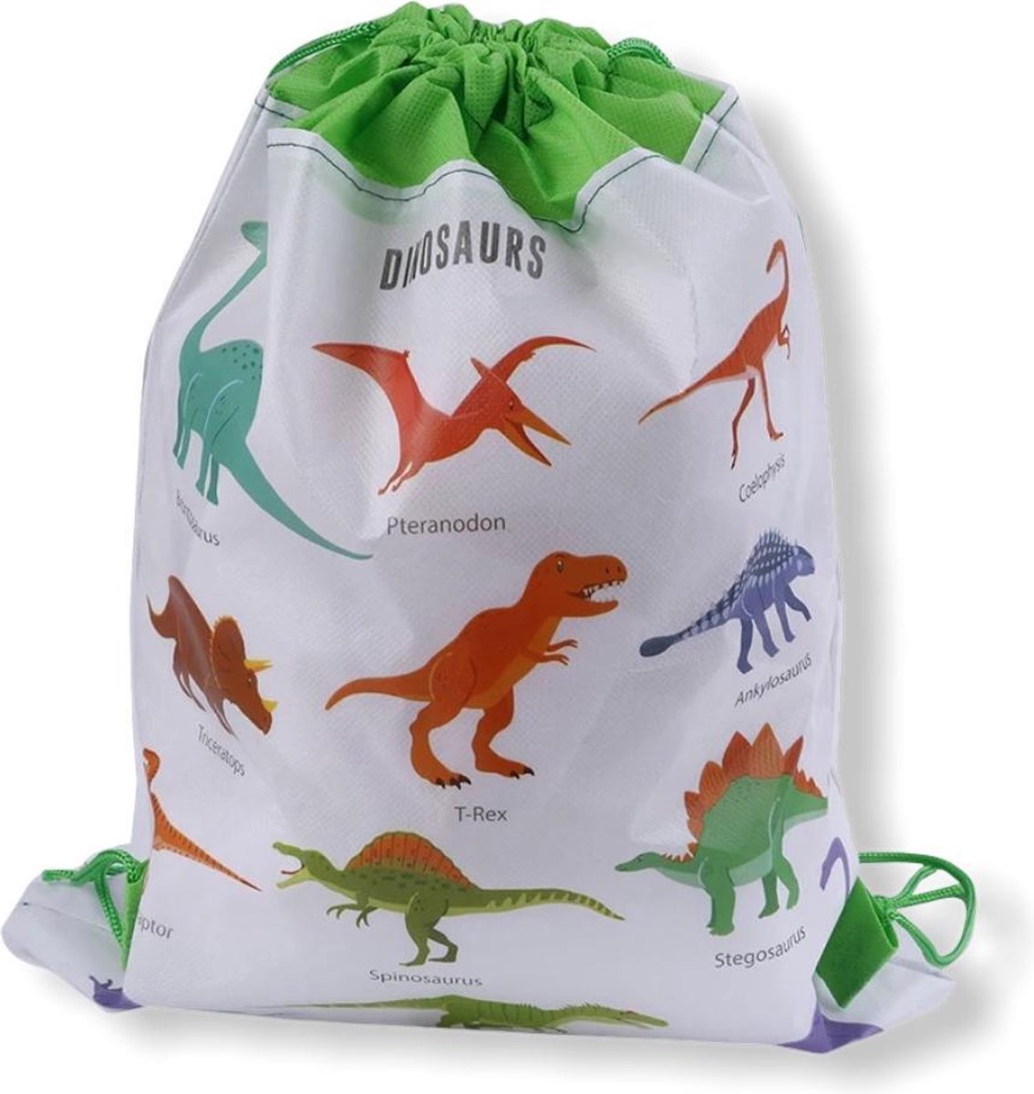 Zwemtas - Gymtas - Dino - Rugtas met trekkoorden - Dinosaurus - Jongens rugzak - GRATIS verzending