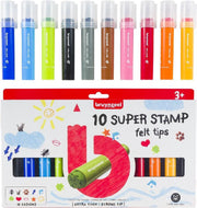 Bruynzeel Kids Mega stempelstiften set 10
