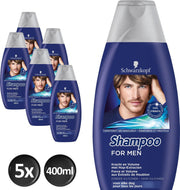 Schwarzkopf Shampoo For Men Voordeelverpakking - 5 x 400ml