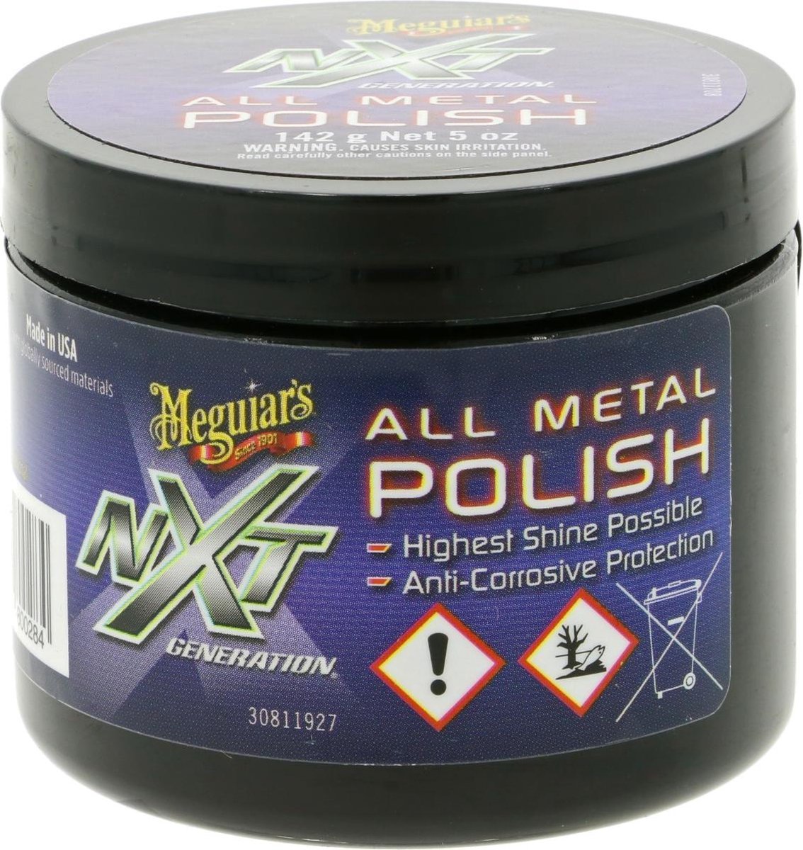 Meguiars G13005 NXT Generation All Metal Polish 142gr