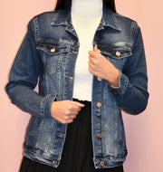 Jeans jas - Blauw