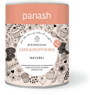 Panash Cake & Muffin Mix Naturel - biologisch & vegan - geen e-nummers - 400 gram bakmix