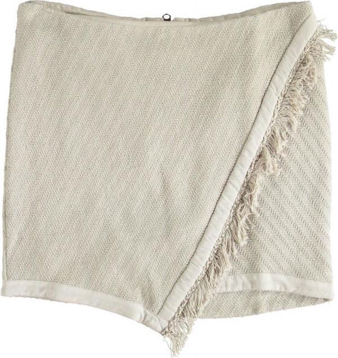 10 feet stevige gevoerde katoenen rok natural - Maat XL