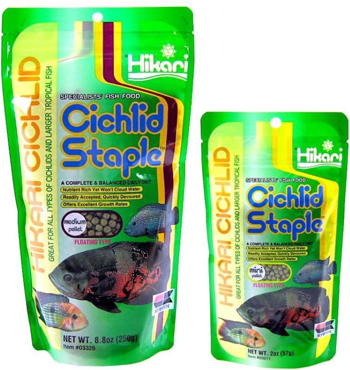 Hikari cichlid staple large 250 gr