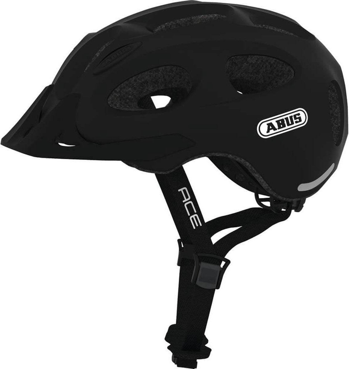 Abus Youn-I ACE Fietshelm - Maat  M (52-57 cm) - velvet black