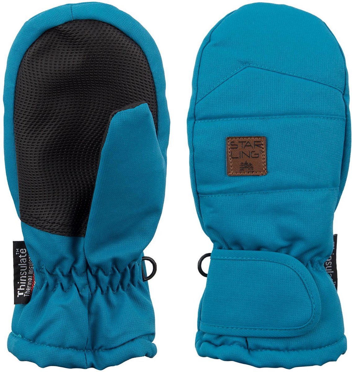 Starling Skiwanten Taslan Jr - Rory - Blauw/Zwart - 5/140