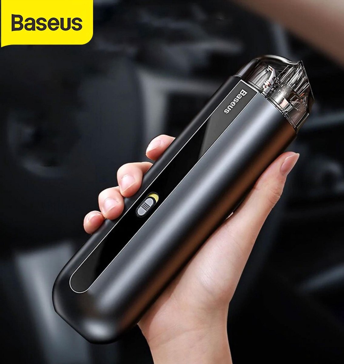 Baseus A2 Car Vacuum Cleaner - Draadloze Auto Stofzuiger - Draadloze Stofzuiger - Mini Stofzuiger - Autostofzuiger