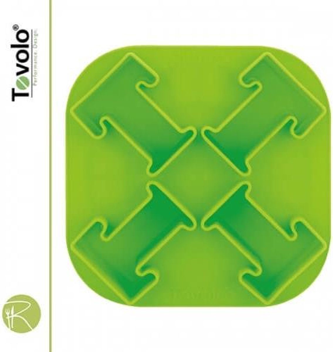 Ijsblokjesmaker - Tovolo - ijsblokjesvorm ice t