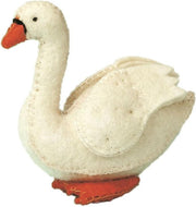 Glückskäfer Viltdier Zwaan 8 Cm Wit