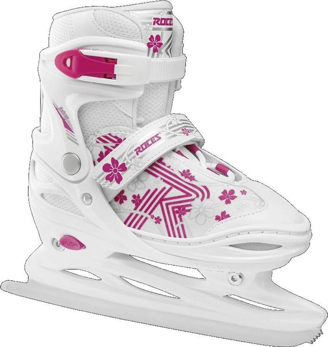 ROCES JOKEY ICE 3.0 White/Roze 34-37