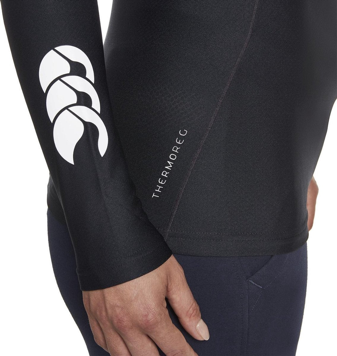 Canterbury Long Sleeve Thermoreg Shirt - Women - zwart - XS