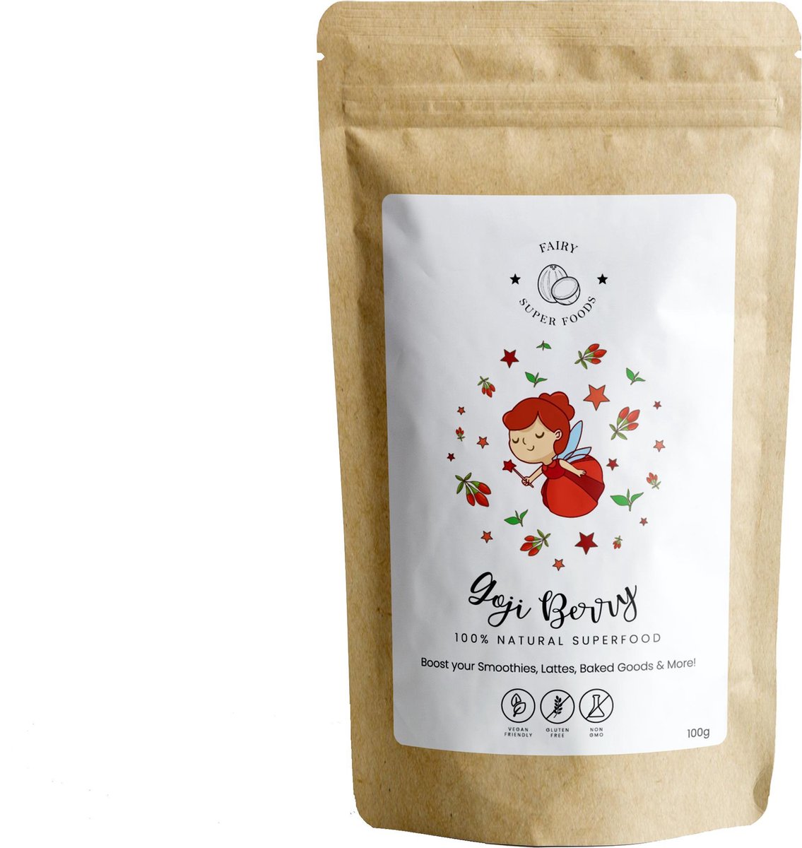 Goji Bessen poeder - Goji Berry powder - Fairy Superfoods - 100g