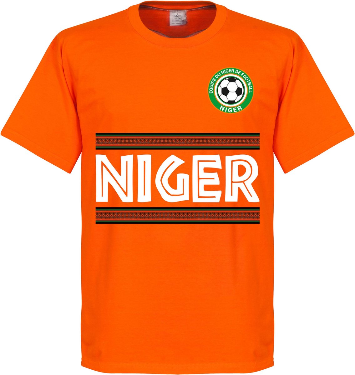 Niger Team T-Shirt - Oranje - XXL