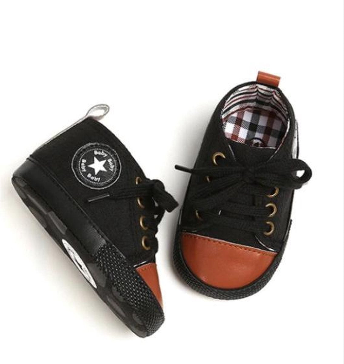 Nieuwe Klassieke Sport Sneakers Pasgeboren Baby Jongens Meisjes Eerste Wandelaars Schoenen 0-6 maanden