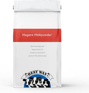 Best Way Ingredients - Magere Melkpoeder - 25 KG - Puur ingrediënt 25.0 KG- Puur ingrediënt