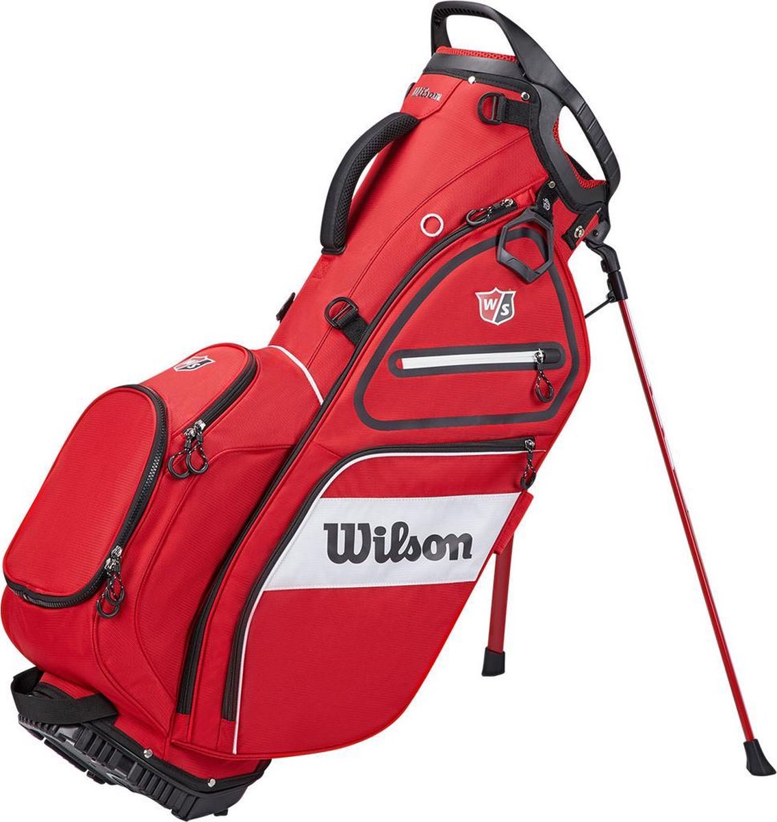 Wilson Staff Exo II  Standbag 2021 - Rood Wit
