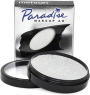 Mehron Paradise AQ Schmink op waterbasis - Metallic Zilver - 40 gram