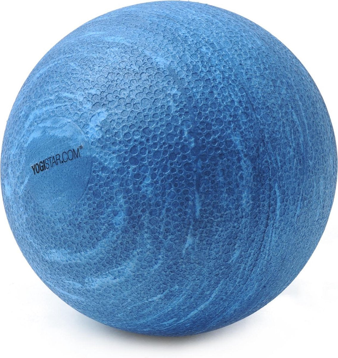 Yogistar Yoga fasciabal - marble blue Yogablok