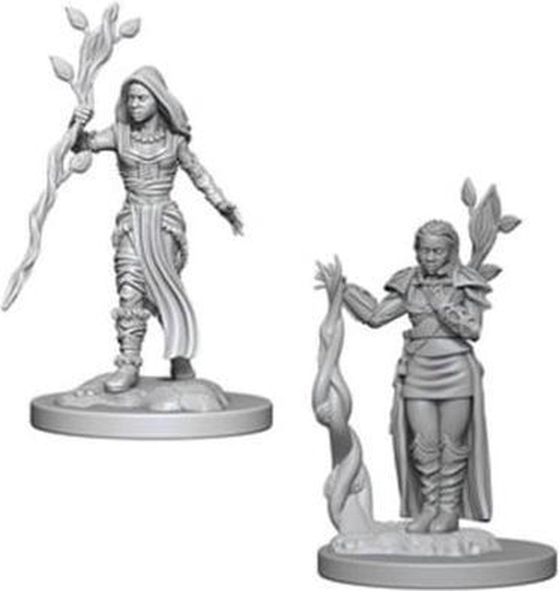 D&D Miniatures Human Female Druid