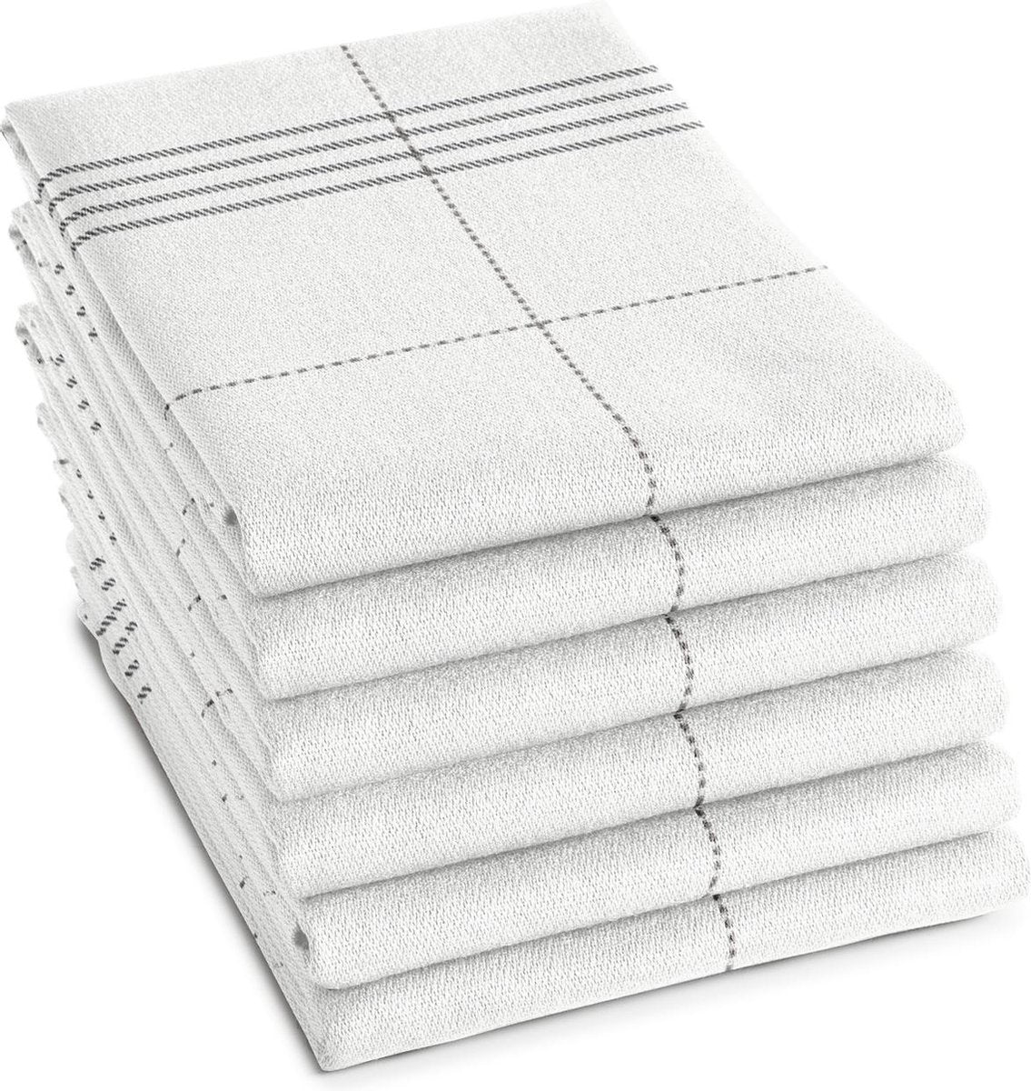 DDDDD Organic Morvan - Theedoek - White - 6 stuks