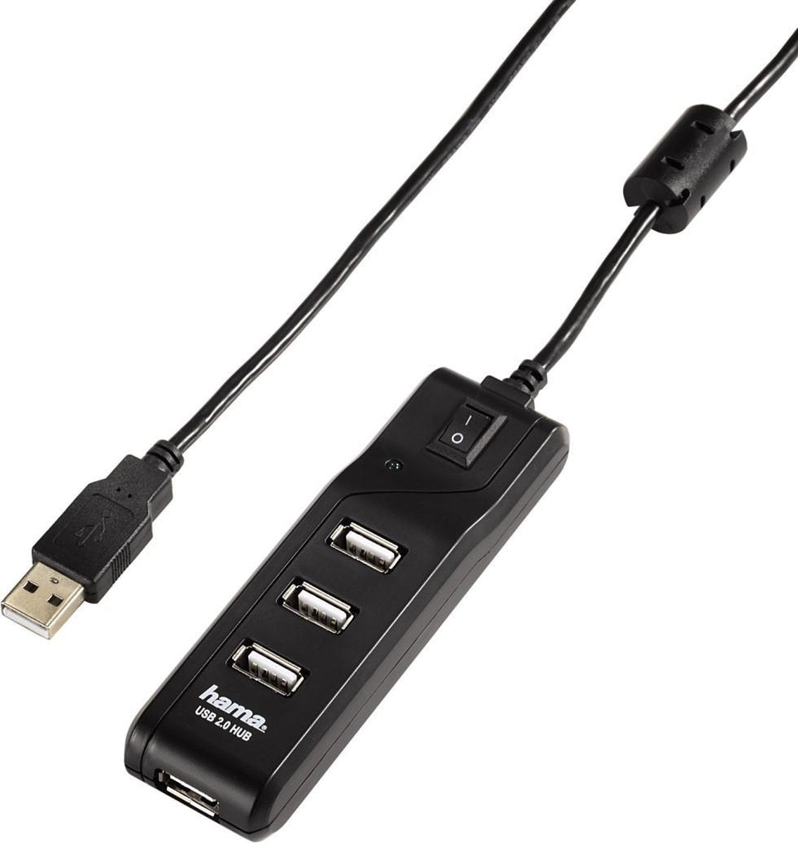 Hama "On/Off switch" USB 2.0 Hub 1:4