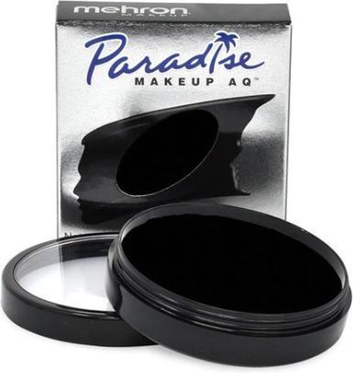 Mehron Paradise AQ Schmink op waterbasis - Zwart - 40 gram