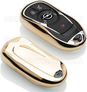 Opel SleutelCover - Goud / TPU sleutelhoesje / beschermhoesje autosleutel