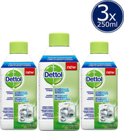Dettol Hygiënische Wasmachine Reiniger - 3 x 250 ml