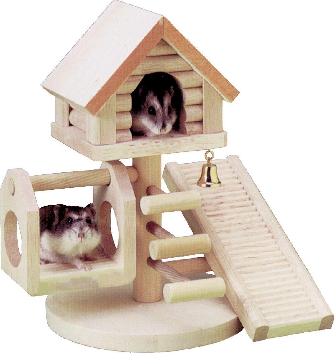 Flamingo Huis Wonderland - Knaagdieraccessoire - Bruin - 14