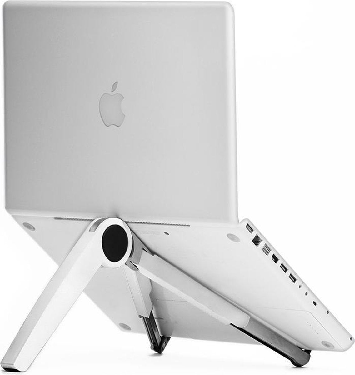 "Avanca Laptopstandaard 33mm -10-17"" Laptops - Verstelbaar - Macbooks - Tablets - Wit"