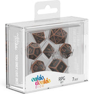 Oakie Doakie Dice RPG Set Metal Dice - Brasstige (7)