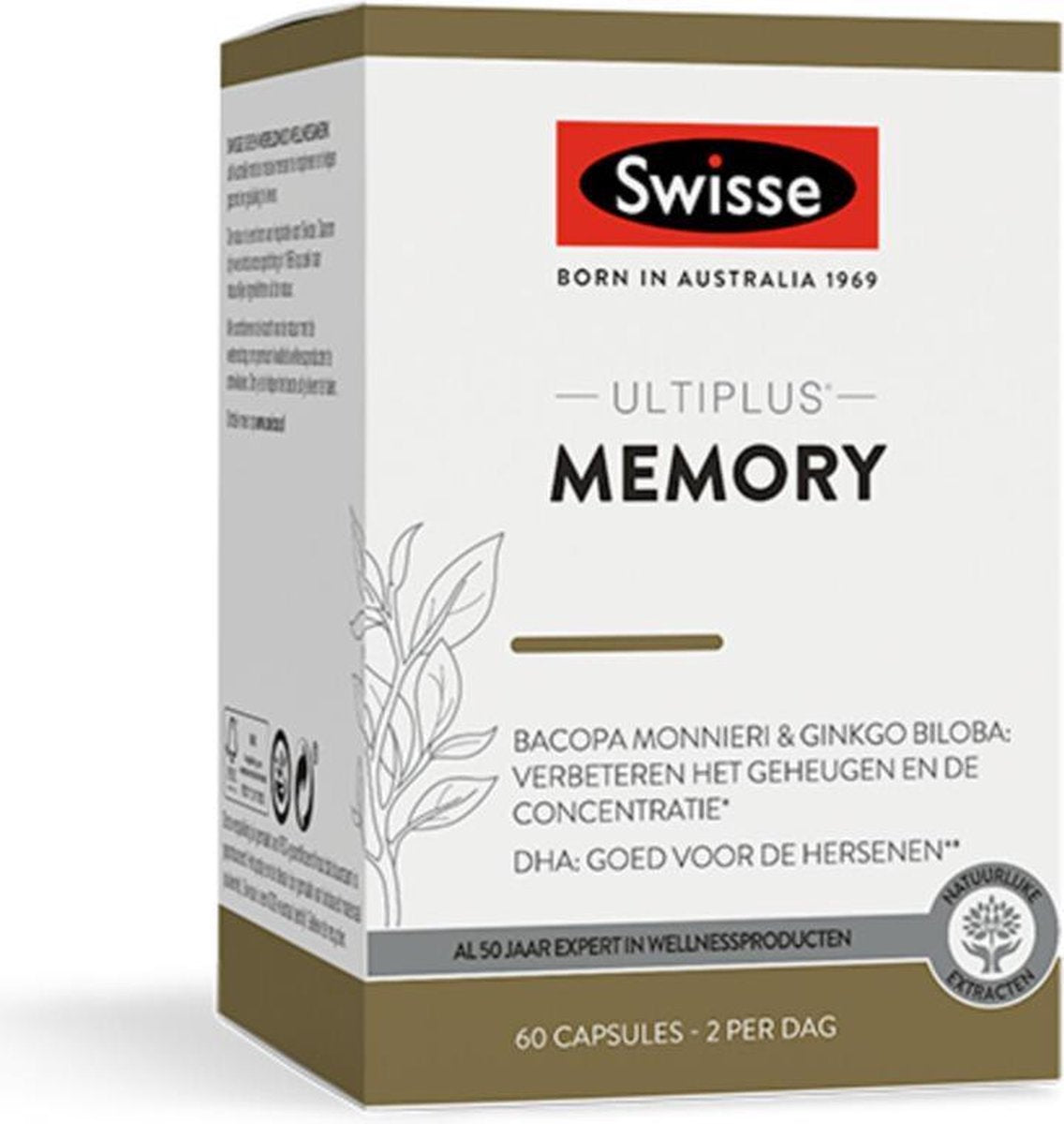 2x Swisse Memory 60 capsules