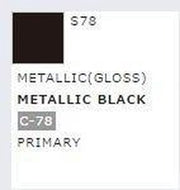 Mrhobby - Mr. Color Spray 100 Ml Metal Black (Mrh-s-078)