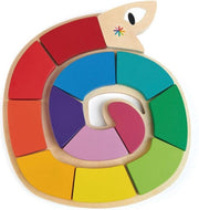 Legpuzzel: Kleur me gelukkig | Tender Leaf Toys