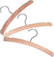 Babsana Houten Kleerhanger Set 3 Stuks - Blank