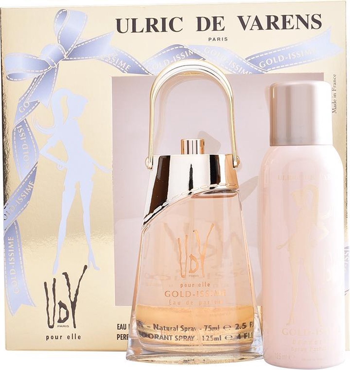 Ulric de Varens Gold-Issime parfumerie en bad set Vrouwen 2 stuk(s)