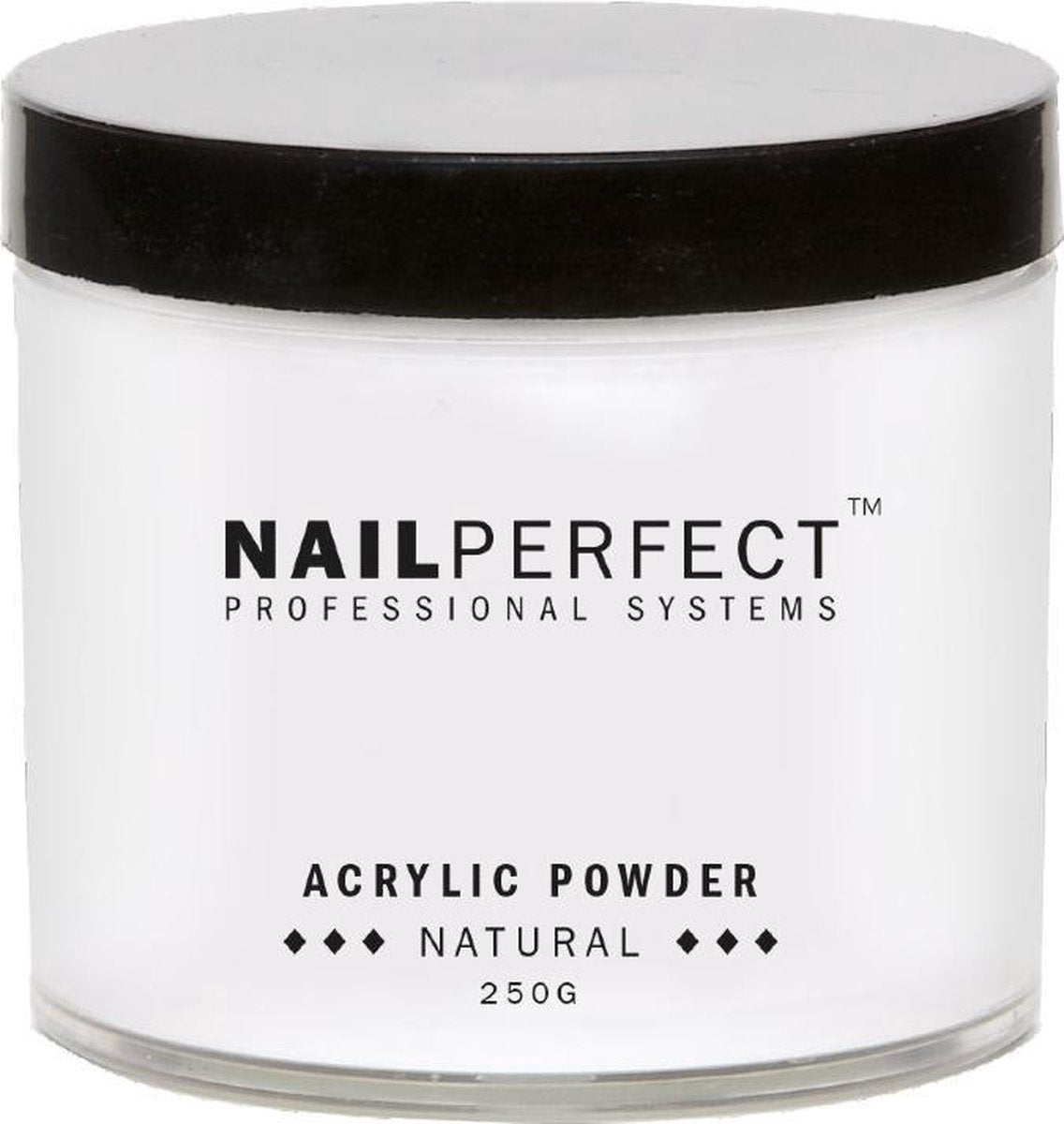 Nail Perfect Premium Acrylic Powder Natural 250gr