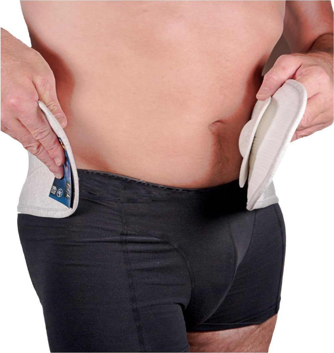 Pavis Navelbreukbandage - Bevordert de genezing en vermindert de pijn - Navelbreuk - Maat M