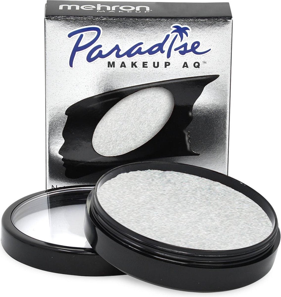 Mehron Paradise AQ Schmink op waterbasis - Metallic Zilver - 7 gr