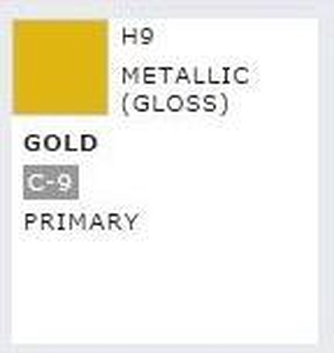 Mrhobby - Aqueous Hob. Col. 10 Ml Gold (Mrh-h-009)