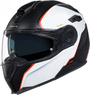 Nexx X.Vilitur Hyper-X White Red Matt  Systeemhelm - Motorhelm - Maat XXXL