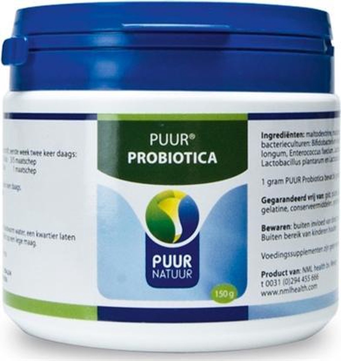 Puur natuur probiotica - 150 gr - 1 stuks