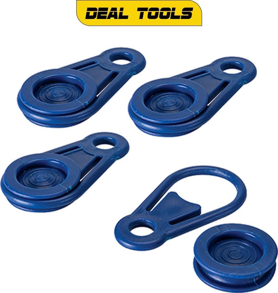 Deal Tools Dekzeil Clips | 4 Delig