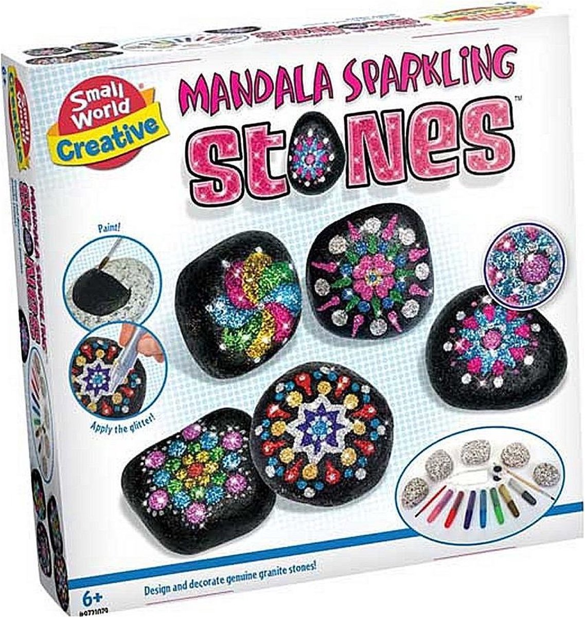 Creative Mandala Sparkling Stones