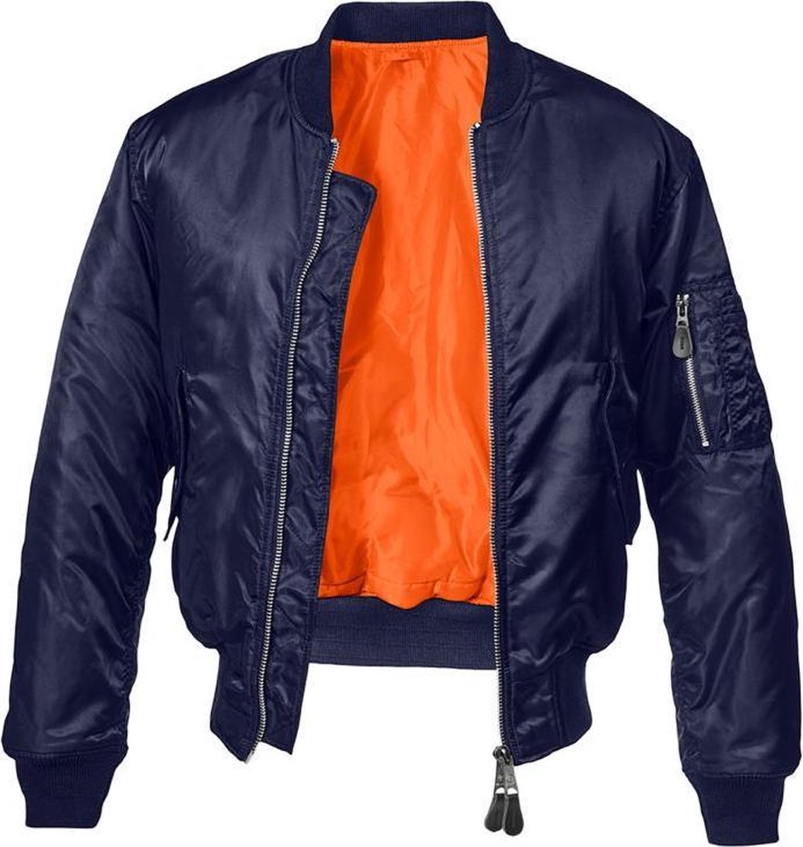 Urban Classics Bomber jacket -2XL- MA1 Blauw